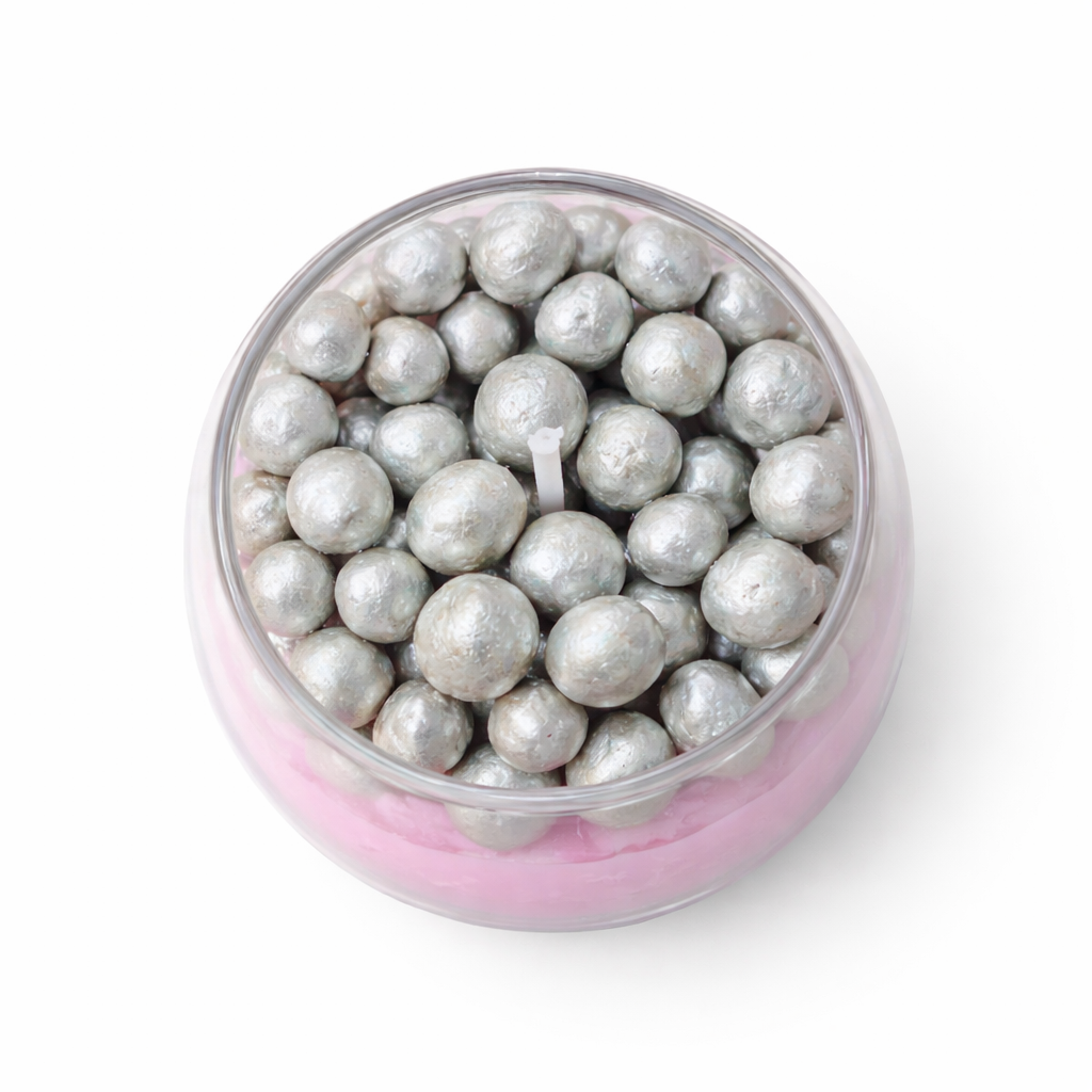 Pearl Style Decorative Candle