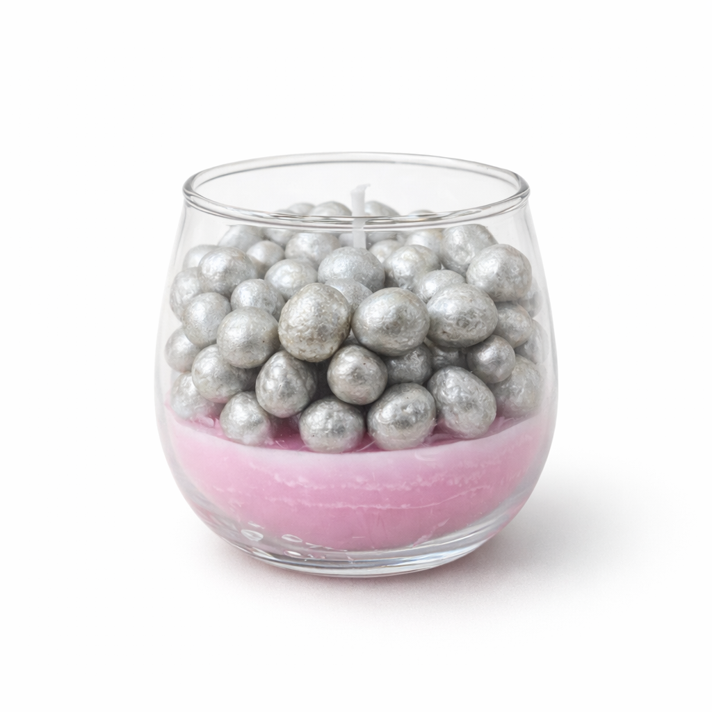 Pearl Style Decorative Candle
